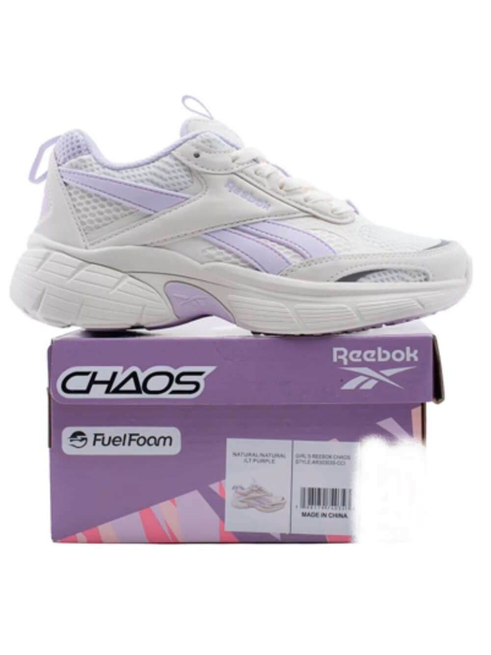 Reebok Girls Chaos Running Sneaker